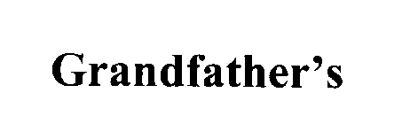 GRANDFATHER'S