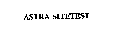 ASTRA SITETEST