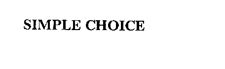 SIMPLE CHOICE