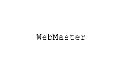WEBMASTER