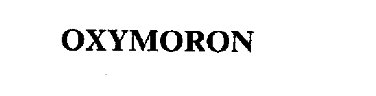 OXYMORON