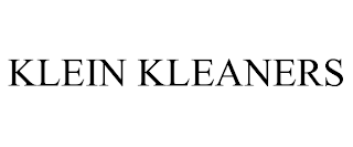 KLEIN KLEANERS