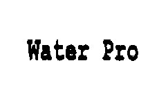 WATER PRO