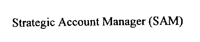STRATEGIC ACCOUNT MANAGER (SAM)