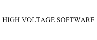 HIGH VOLTAGE SOFTWARE