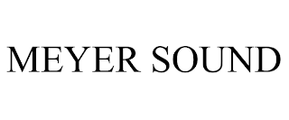 MEYER SOUND