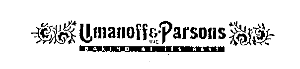 UMANOFF & PARSONS INC BAKING AT ITS BEST