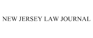 NEW JERSEY LAW JOURNAL