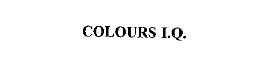 COLOURS I.Q.