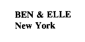 BEN & ELLE NEW YORK