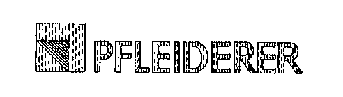 PFLEIDERER