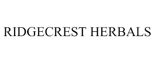 RIDGECREST HERBALS