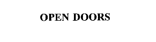 OPEN DOORS