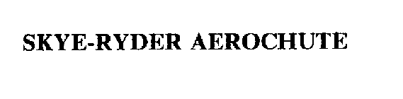 SKYE-RYDER AEROCHUTE