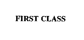 FIRST CLASS