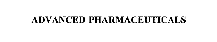 ADVANCED PHARMACEUTICALS