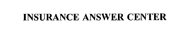 INSURANCE ANSWER CENTER