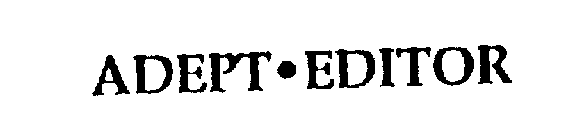 ADEPT- EDITOR