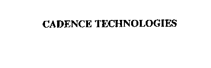 CADENCE TECHNOLOGIES