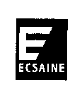 E ECSAINE