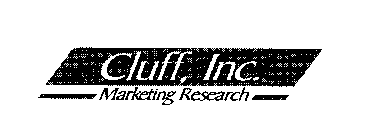 CLUFF, INC. MARKETING RESEARCH