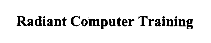 RADIANT COMPUTER TRAINING