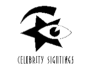 CELEBRITY SIGHTINGS