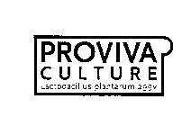 PROVIVA CULTURE LACTOBACILLUS PLANTARUM299V