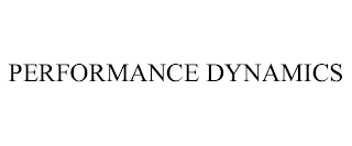 PERFORMANCE DYNAMICS