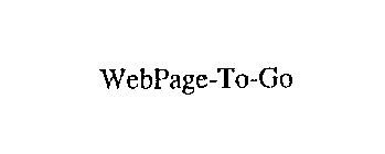 WEBPAGE-TO-GO