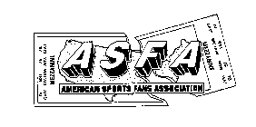 ASFA AMERICAN SPORTS FANS ASSOCIATION