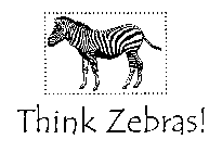 THINK ZEBRAS!