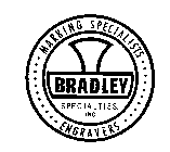 BRADLEY SPECIALTIES, INC. MARKING SPECIALISTS ENGRAVERS