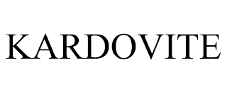 KARDOVITE