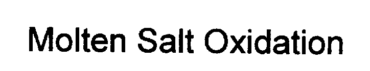 MOLTEN SALT OXIDATION