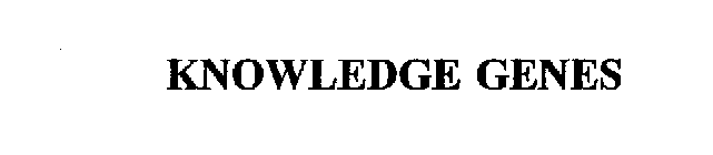 KNOWLEDGE GENES
