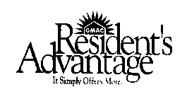 GMAC RESIDENT'S ADVANTAGE IT SIMPLY OFFERS MORE.