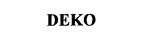 DEKO