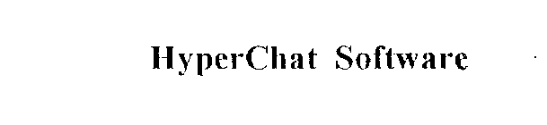 HYPERCHAT SOFTWARE