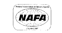 NAFA NATIONAL ASSOCIATION OF FARMERS AGENTS FOUNDED 1997