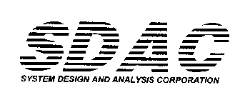 SDAC SYSTEM DESIGN AND ANALYSIS CORPORATION