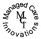 MCI MANAGED CARE INNOVATIONS