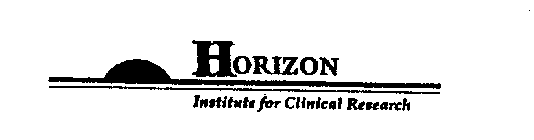 HORIZON INSTITUTE FOR CLINICAL RESEARCH