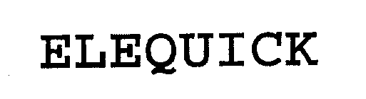 ELEQUICK