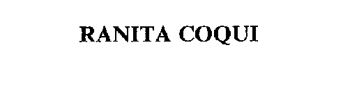 RANITA COQUI