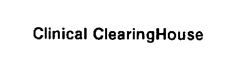 CLINICAL CLEARINGHOUSE