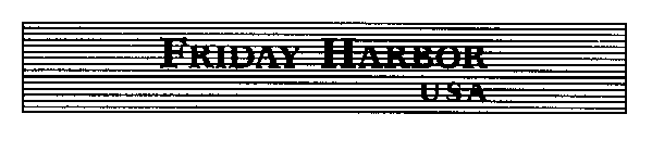 FRIDAY HARBOR USA