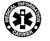 I MEDICAL INFORMATION CARRIER