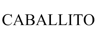 CABALLITO