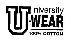 UNIVERSITY WEAR 100% COTTON